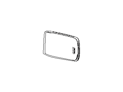 Toyota 87961-AA110 Mirror Glass