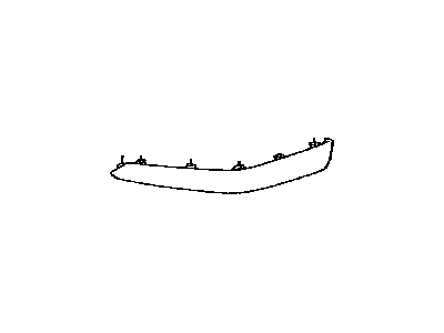 Toyota 76852-06901 Spoiler End