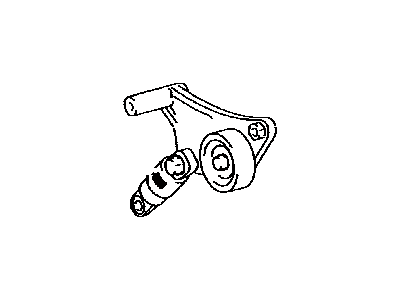 Toyota 16620-28011 TENSIONER Assembly, V-RIBBED Belt