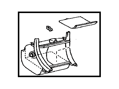 Toyota 58804-06210-A0 Upper Trim Panel