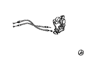 Toyota 69040-AA050 Lock Assembly