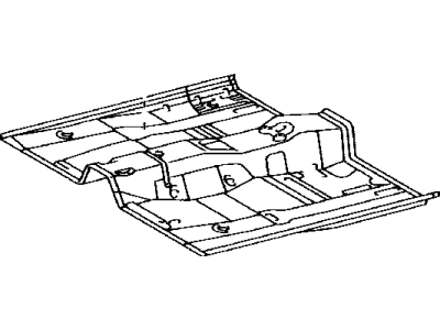 Toyota 58111-06904 Pan, Front Floor