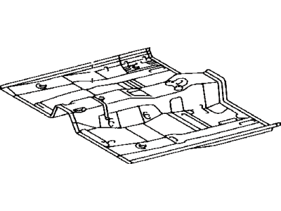 Toyota 58111-06903 Pan, Front Floor