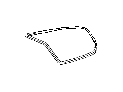 Toyota 64461-AA030 Weatherstrip