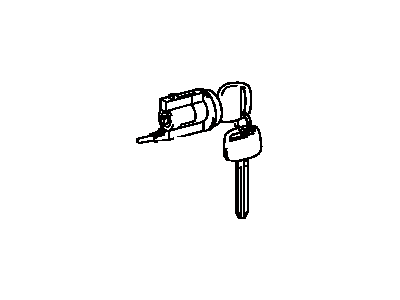 Toyota 69057-06020 Ignition Lock Cylinder