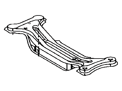 Toyota 51206-06050 Member Sub-Assy, Rear Suspension