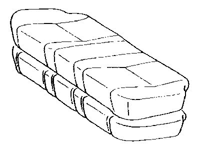 Toyota 71460-AA160-B0 Seat Cushion