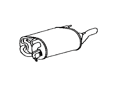 Toyota 17440-0H051 Muffler