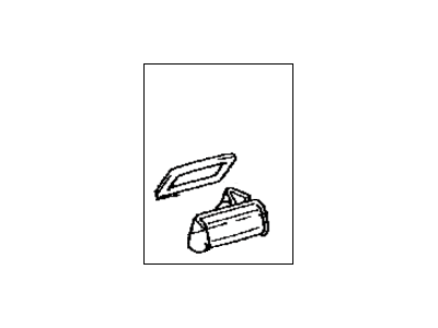 Toyota 81271-AA020 Lens & Gasket