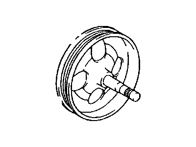 Toyota 44303-06060 Shaft Sub-Assy, W/Pulley