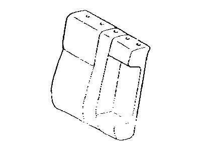 Toyota 71077-06320-B1 Seat Back Cover