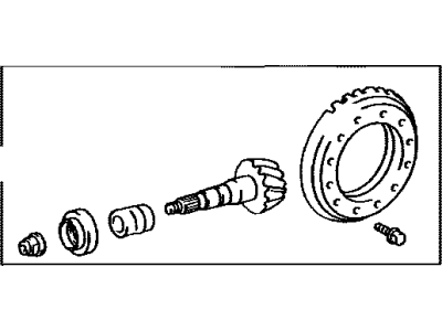 Toyota 41201-09800 Ring & Pinion