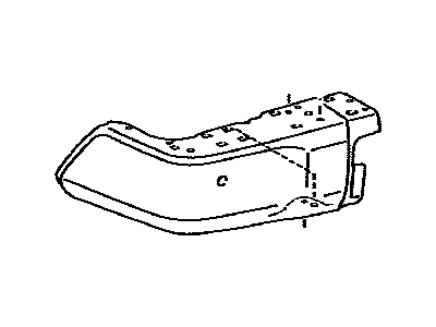 Toyota 52152-0C030 End Cap