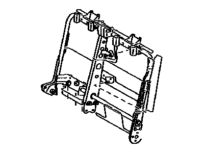 Toyota 71018-0C090 Seat Back Frame