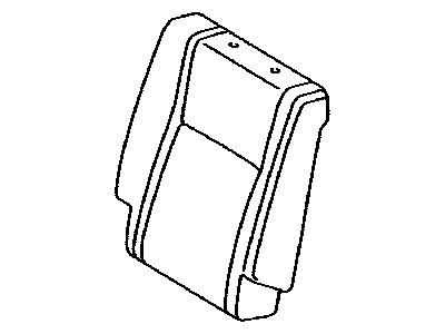 Toyota 71077-0C211-B1 Seat Back Cover