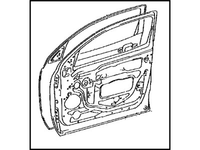 Toyota 67002-0C121 Panel Sub-Assy, Front Door, LH