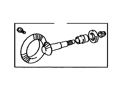 Toyota 41201-80482 Ring & Pinion