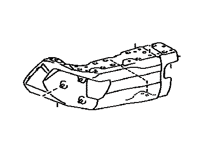 Toyota 52154-0C030 Side Reinforcement