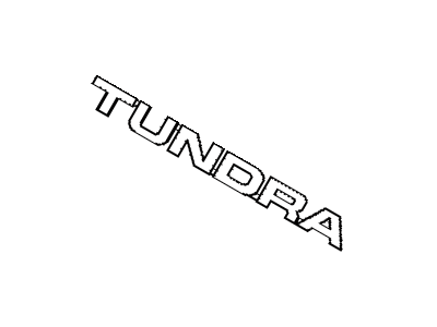 Toyota 75471-0C050 Nameplate