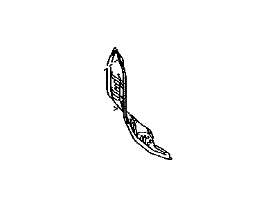 Toyota 58153-0C050 Heat Shield