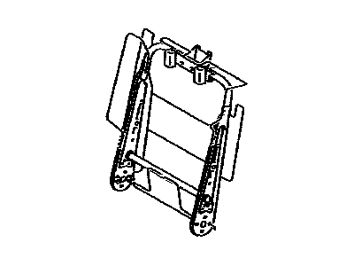 Toyota 71017-0C060 Seat Back Frame