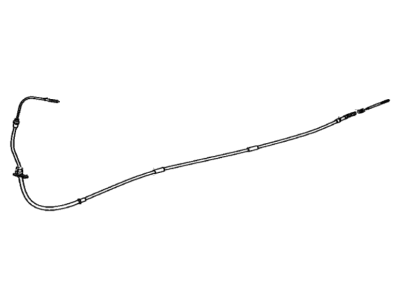 Toyota 46410-0C021 Front Cable
