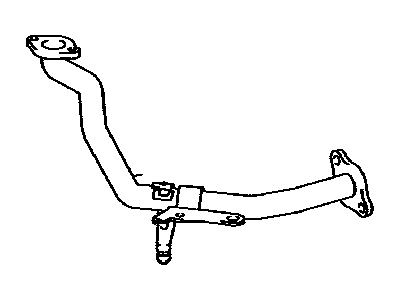 Toyota 25602-38010 EGR Pipe