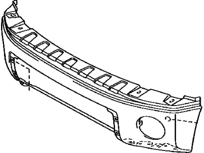 Toyota 52111-0C021 Bumper