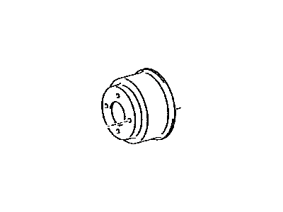 Toyota 16371-0F010 Fan Pulley