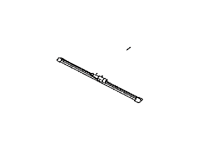 Toyota 85222-0C021 Front Wiper Blade, Left