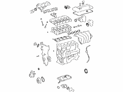 Toyota 04111-0S082 Overhaul Gasket Set