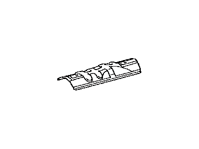 Toyota 58329-0C010 Insulator, Main Muffler Heat, Rear Upper