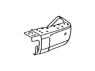 Toyota 52151-0C100 End Cap