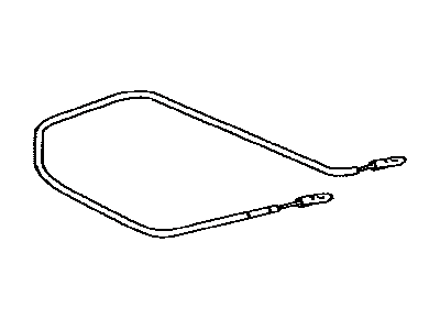 Toyota 87286-0C010 Control Cable