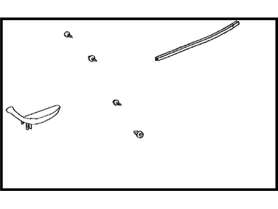 Toyota 67630-0C010-B0 Door Trim Panel