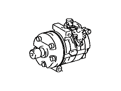 Toyota 88320-0C100 Compressor Assy, Cooler