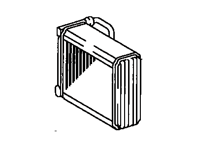 Toyota 88501-0C020 Evaporator Core