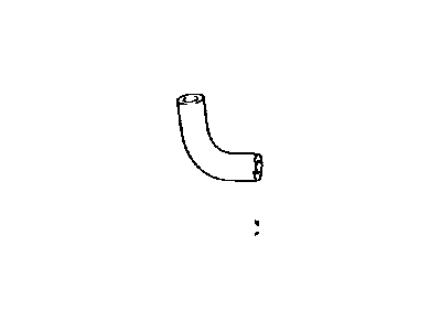 Toyota 16282-0F010 By-Pass Hose
