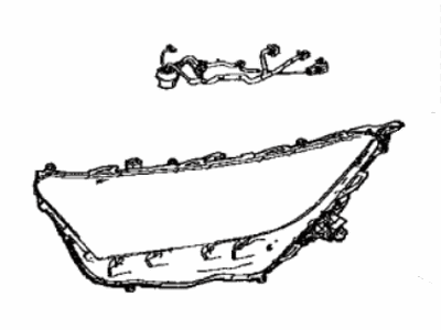 Toyota 81130-42D90 UNIT ASSY, HEADLAMP