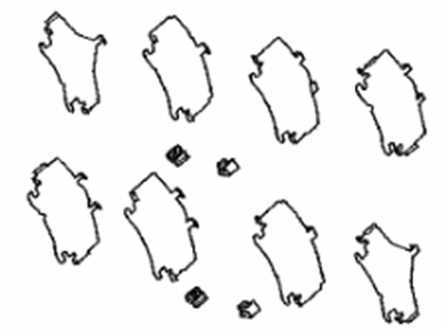 Toyota 04946-F4020 Clip Set