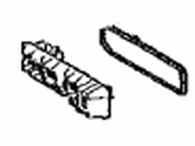 Toyota G963F-42010 Carrier Front Bracket