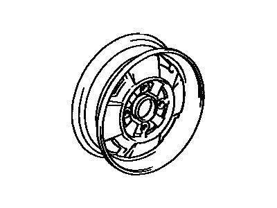 Toyota 42601-12091 Wheel, Disc