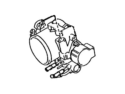 Toyota 22210-16080 Throttle Body Assembly