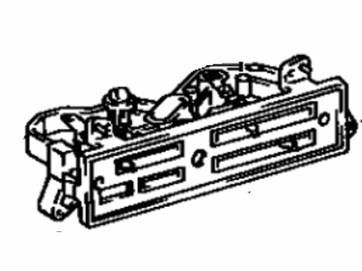 Toyota 55910-12380 Dash Control Unit