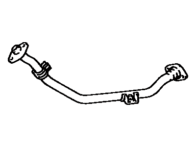 Toyota 17410-16011 Front Exhaust Pipe Assembly
