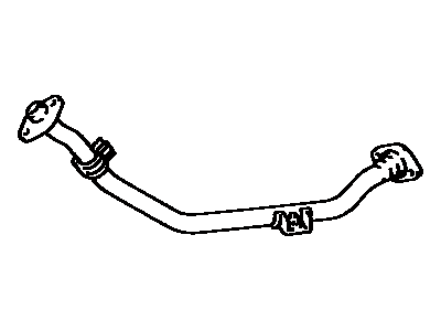 Toyota 17410-16010 Front Exhaust Pipe Assembly