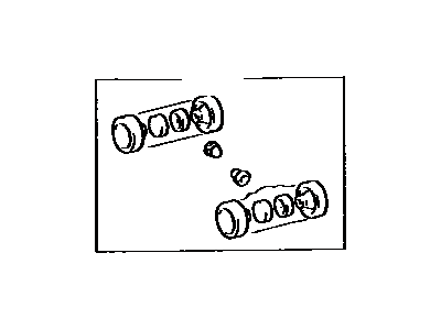 Toyota 04906-12040 Wheel Cylinder Overhaul Kit