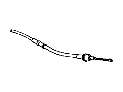 Toyota 46430-12200 Rear Cable