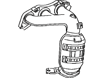 Toyota 17150-31380 Manifold