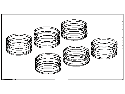 Toyota 13011-20061 Piston Ring Set